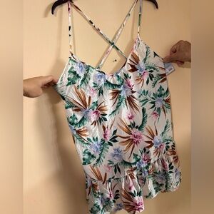 Floral Print girls Top..#638